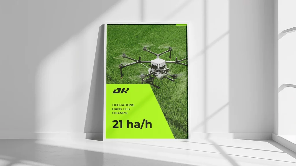 Campagne Digital Roots consacrée aux drones agricoles