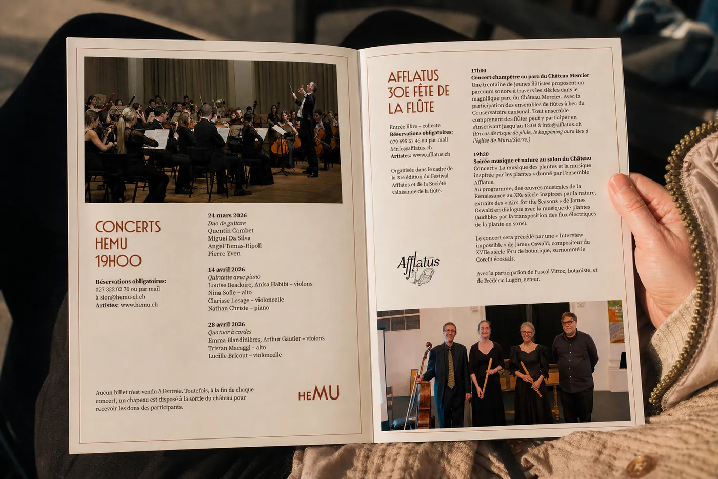 Agenda culturel du Château Mercier